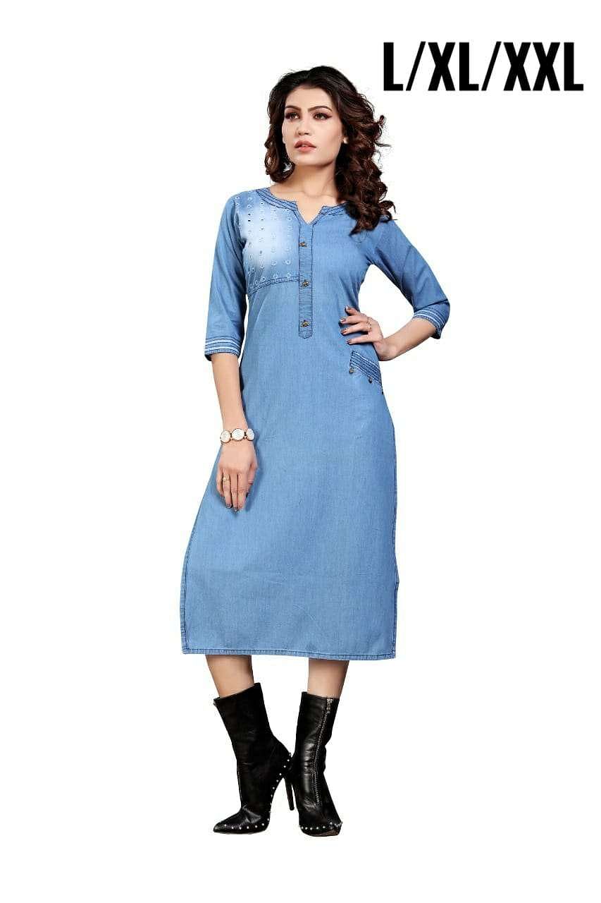 7 Channel Fashion Presents Glow Berry Cotton Casual Wear Kurtis With P -  STALK YOUR FASHION